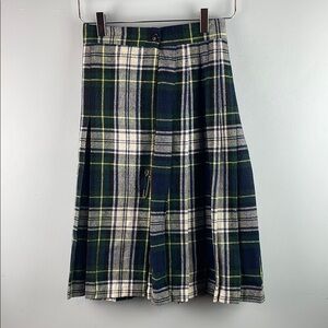 HARBERDASHER Plaid Pleated Skirt Size 5